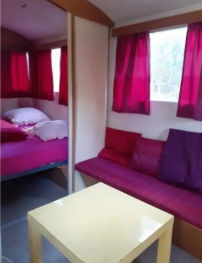 Espace intérieur caravane